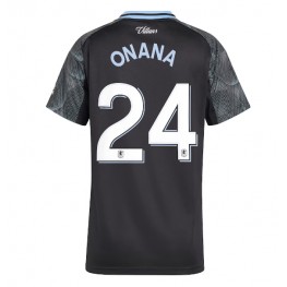 Aston Villa Amadou Onana #24 Uit tenue Dames 2025-26 Korte Mouw